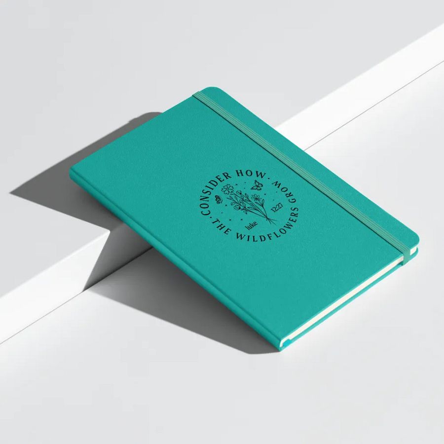 Consider How the Wildflowers Grow Hardcover Notebook product image (9)