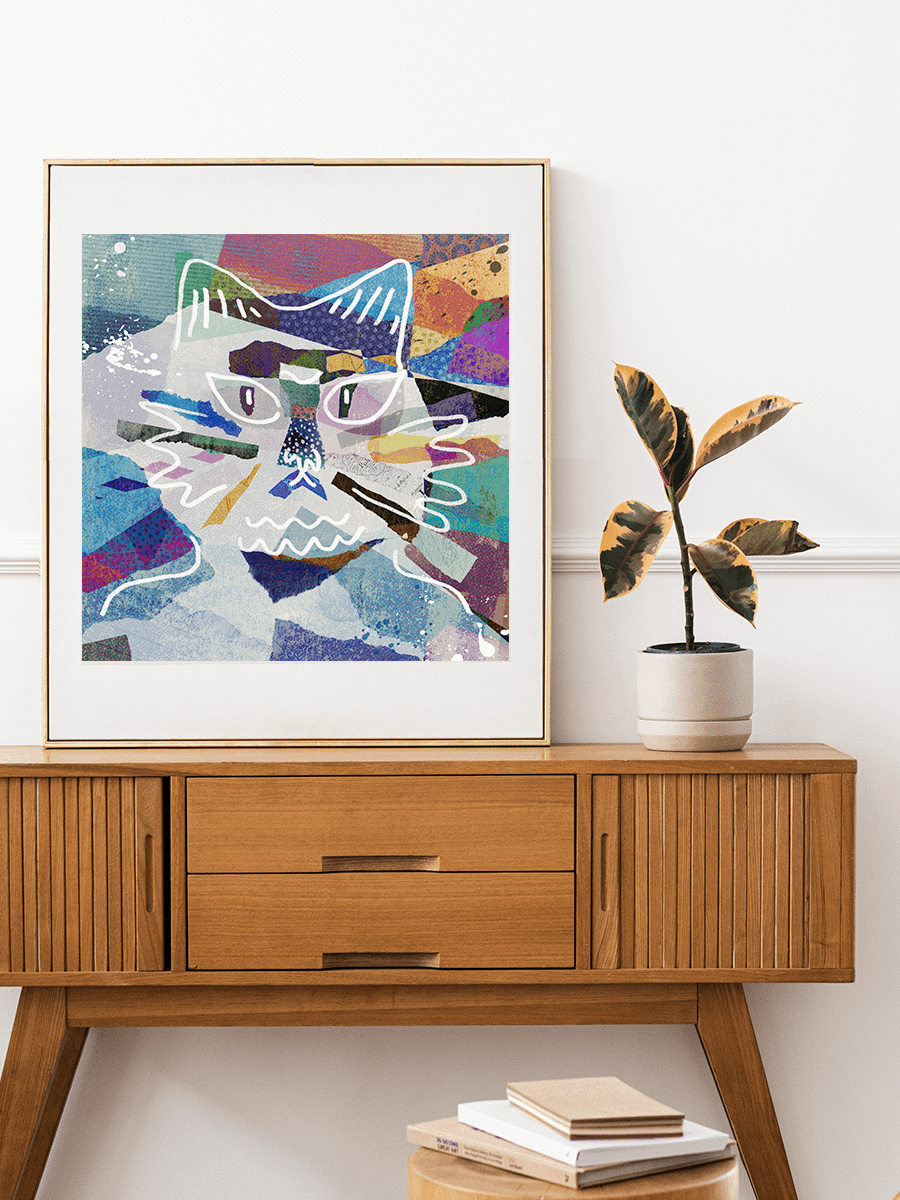 Torn Paper Art Print product image (6)