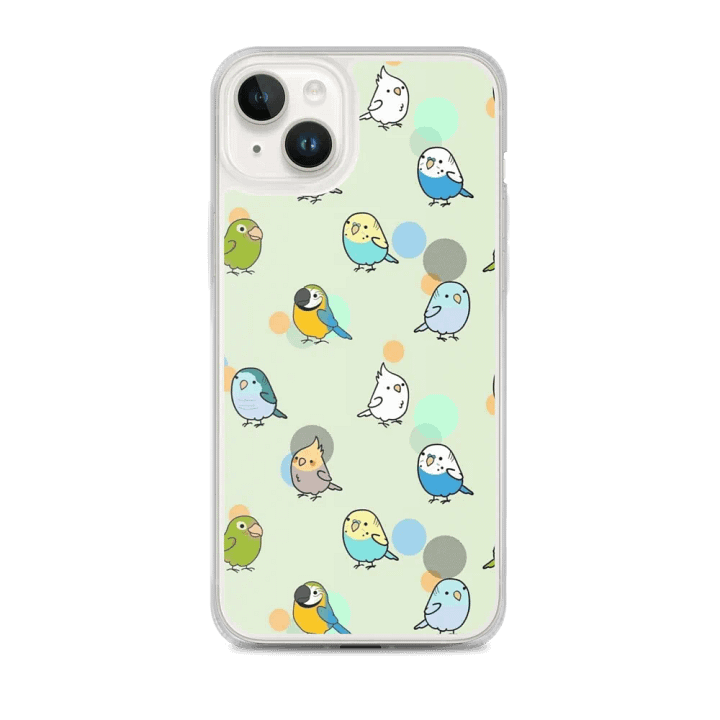 Whimsical Birds iPhone Case product image (1)
