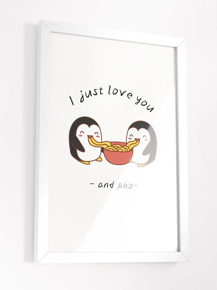 Penguin And Pho Love Frame product image (3)
