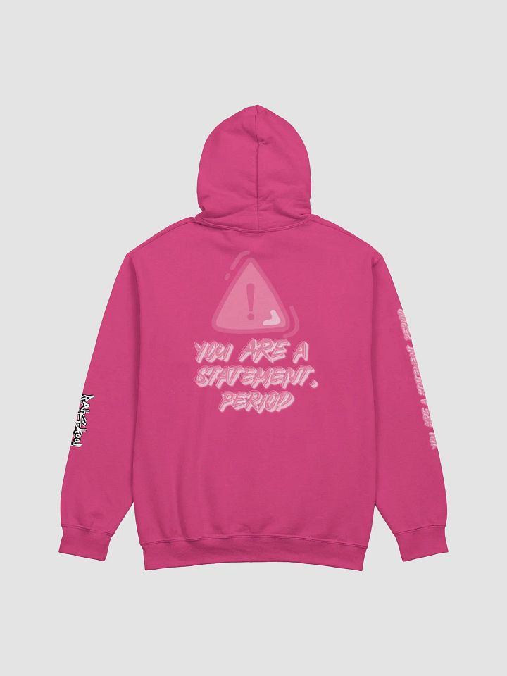 You ARE A Statement, Period! Pink Graffiti Hoodie product image (8)
