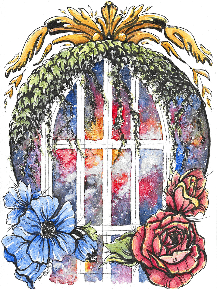 Custom Watercolor Galaxy product image (2)