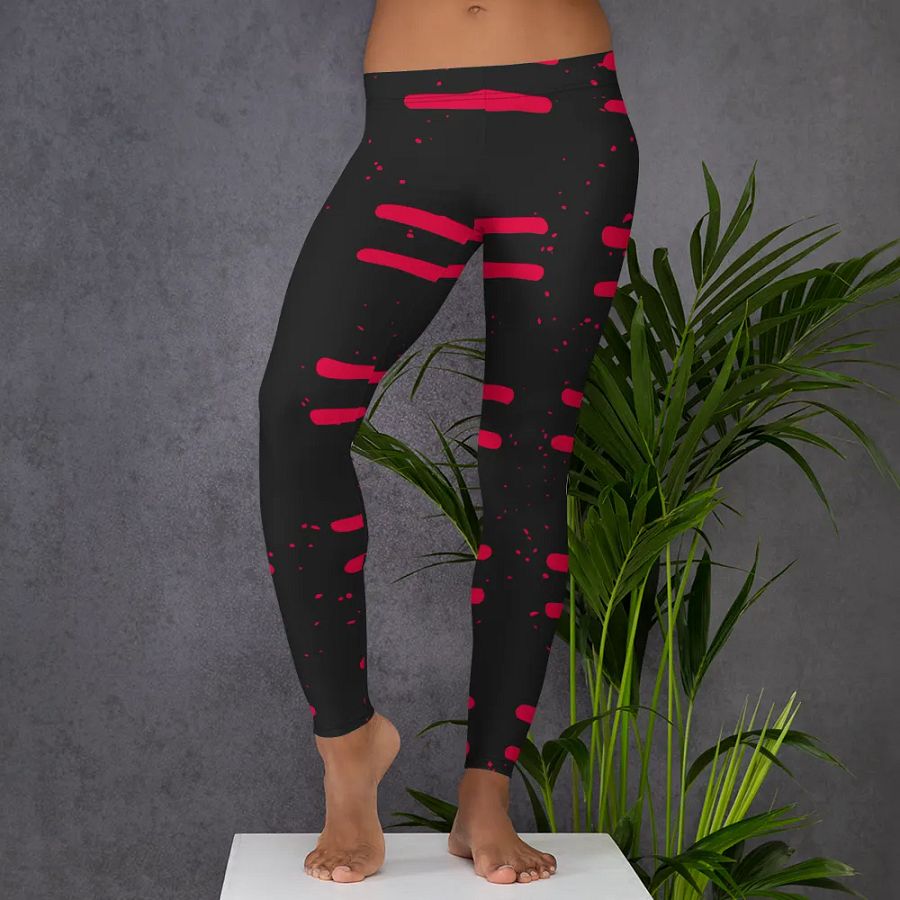 Leggings – Hand Drawn Seamless Geometric Pattern for a Trendy & Artistic Look product image (5)