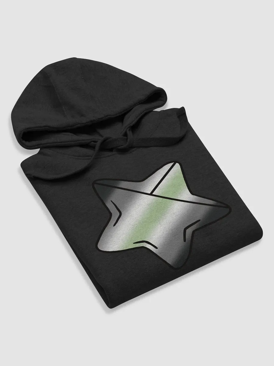 Agender Pride Folding Star Hoodie product image (49)