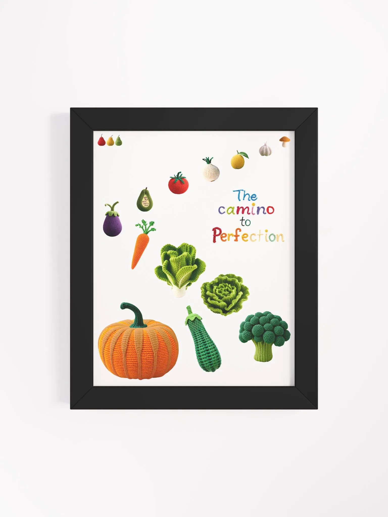 CozyAvocado Framed High-Quality Matte Poster "The Camino to Perfection" product image (83)