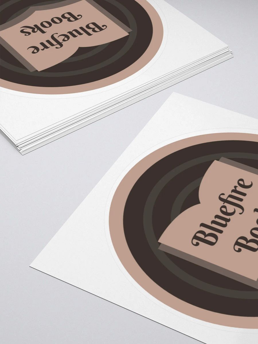 Bluefire Books Logo (Sticker) product image (11)
