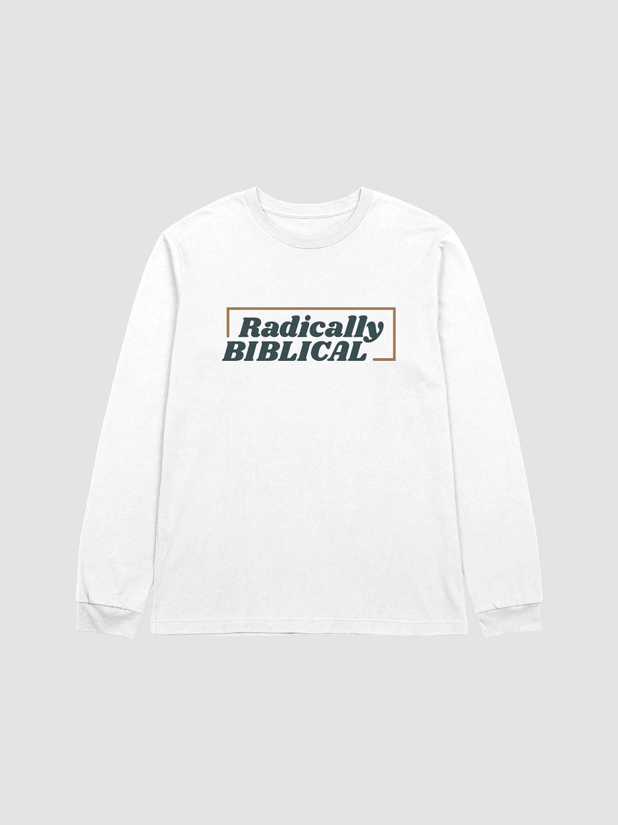 Men's Long-Sleeve T-Shirt: Radically Biblical (more colors available) product image (1)