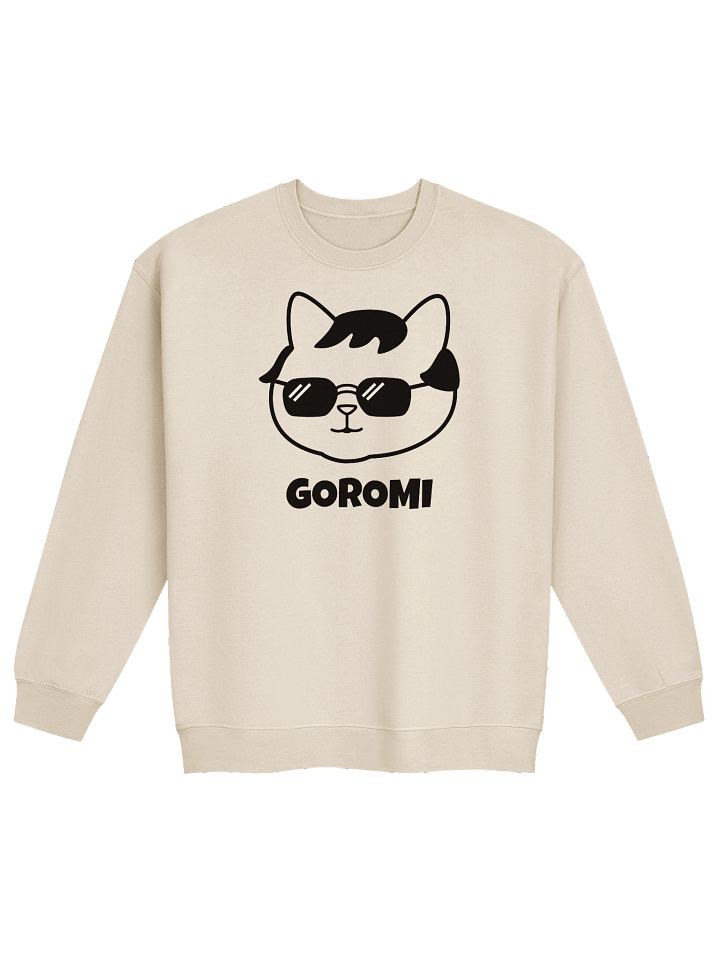 Goromi the Cat in Wig - Unisex Adult Sweatshirt product image (1)