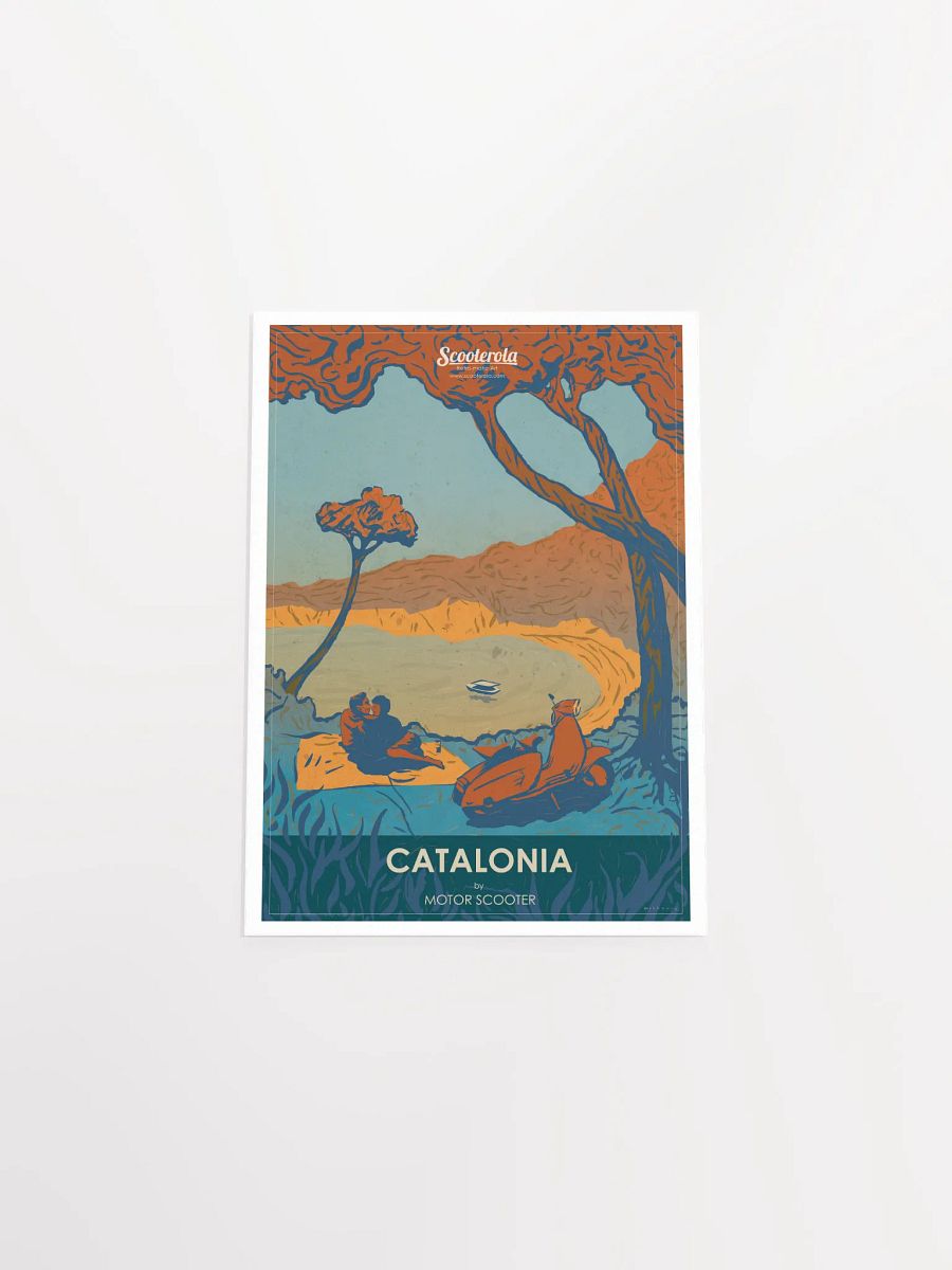 Scooterola: Catalonia by Motor Scooter Poster product image (20)