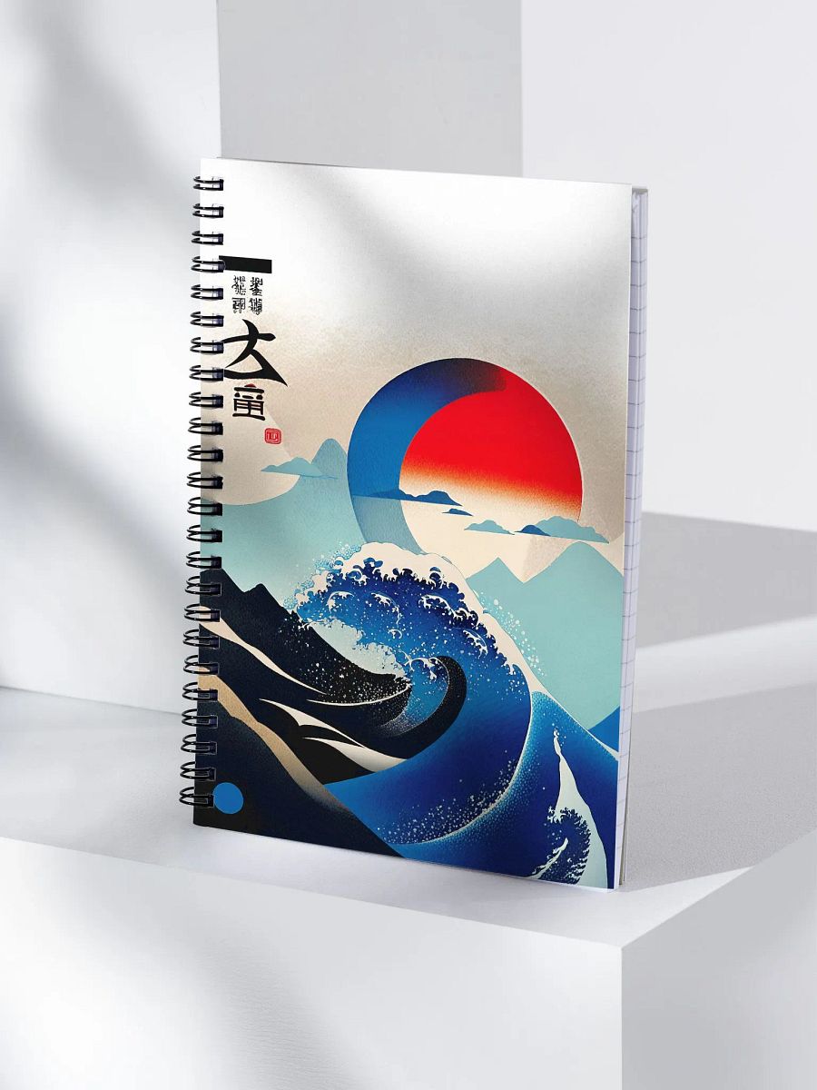 Geometric abstract art in Japanese style product image (4)