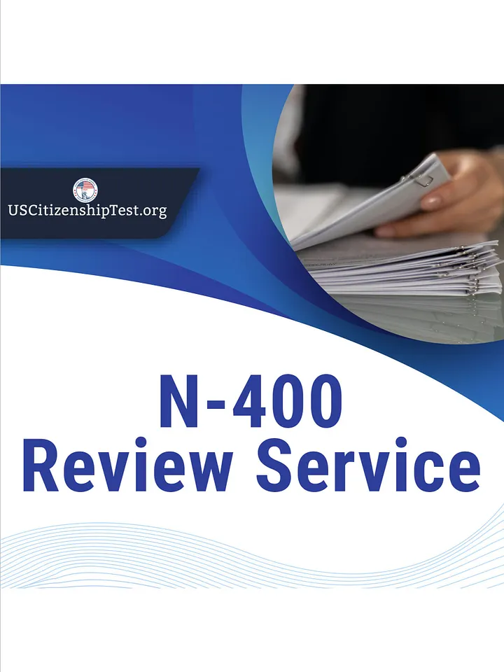 Review Service for N-400 application product image (1)
