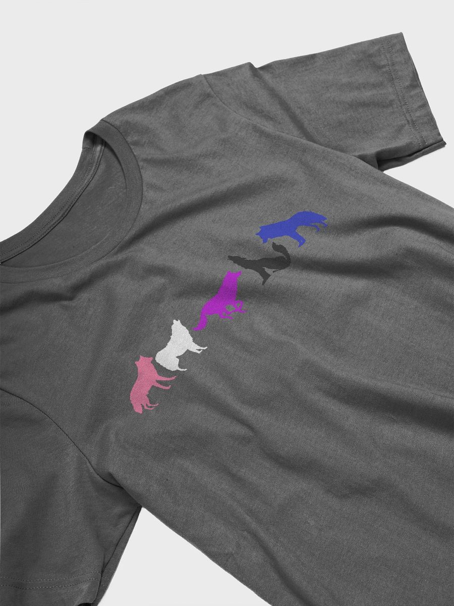 Genderfluid Pride Wolves Women's T-Shirt product image (25)