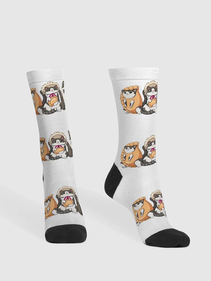 Pierogi Kitties Crew Socks (US SHIPPING) product image (2)