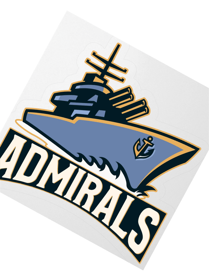 Admirals Kiss Cut Stickers product image (5)