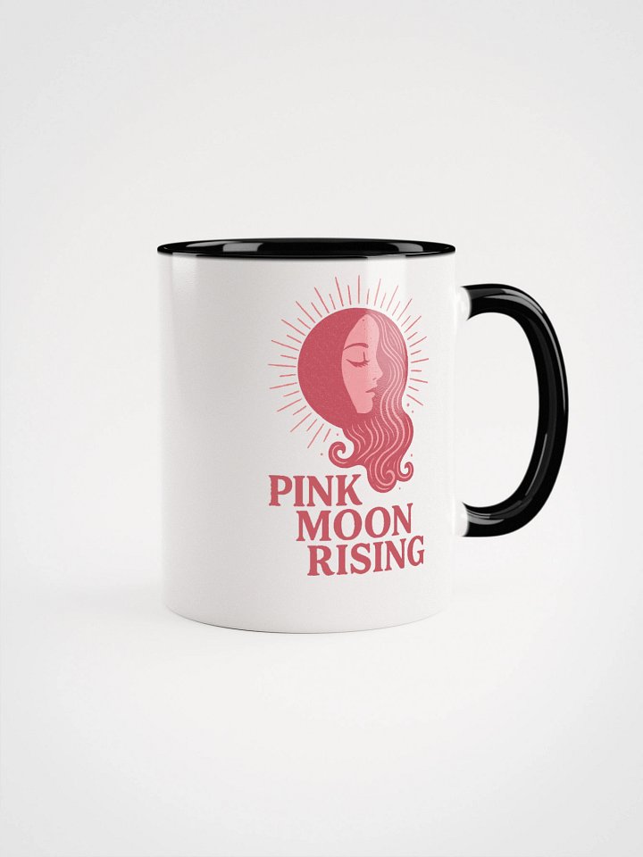 Pink Moon Rising Accent Mug product image (1)