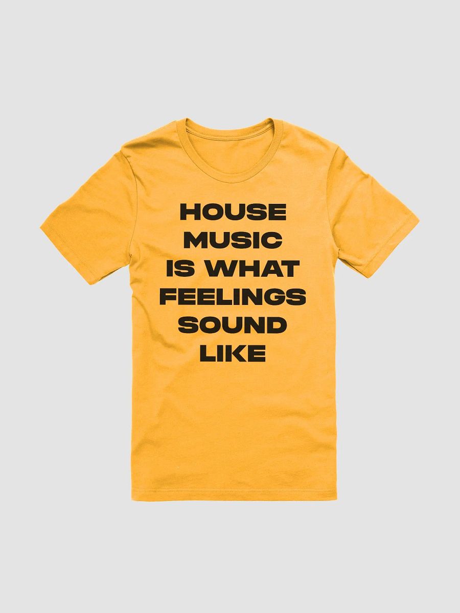 House Music Is What Feelings Sound Like (black) product image (1)