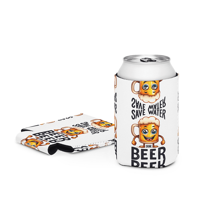 Save Water Drink Beer Can Cooler – Insulated Holder for Cold Drinks