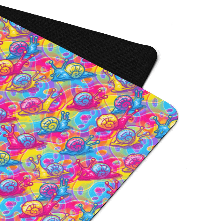 Pan Snails Yoga Mat product image (3)