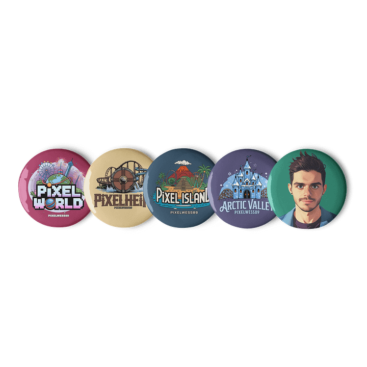 PixelWess89 Pin Button Set product image (2)