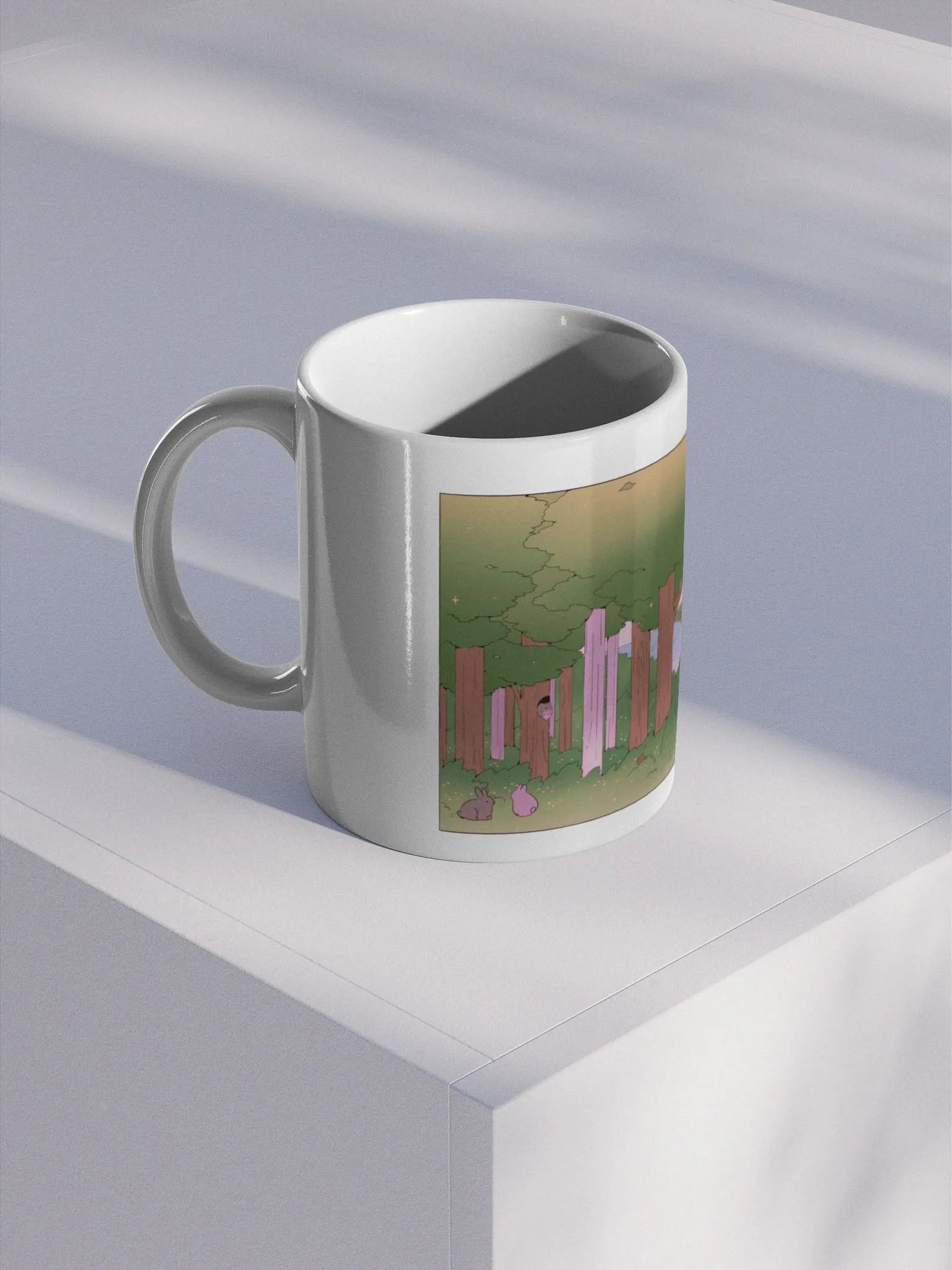 [WildifeSam] Ceramic mug- nature scene product image (2)