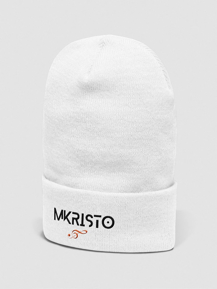 Mkristo white beanie product image (2)