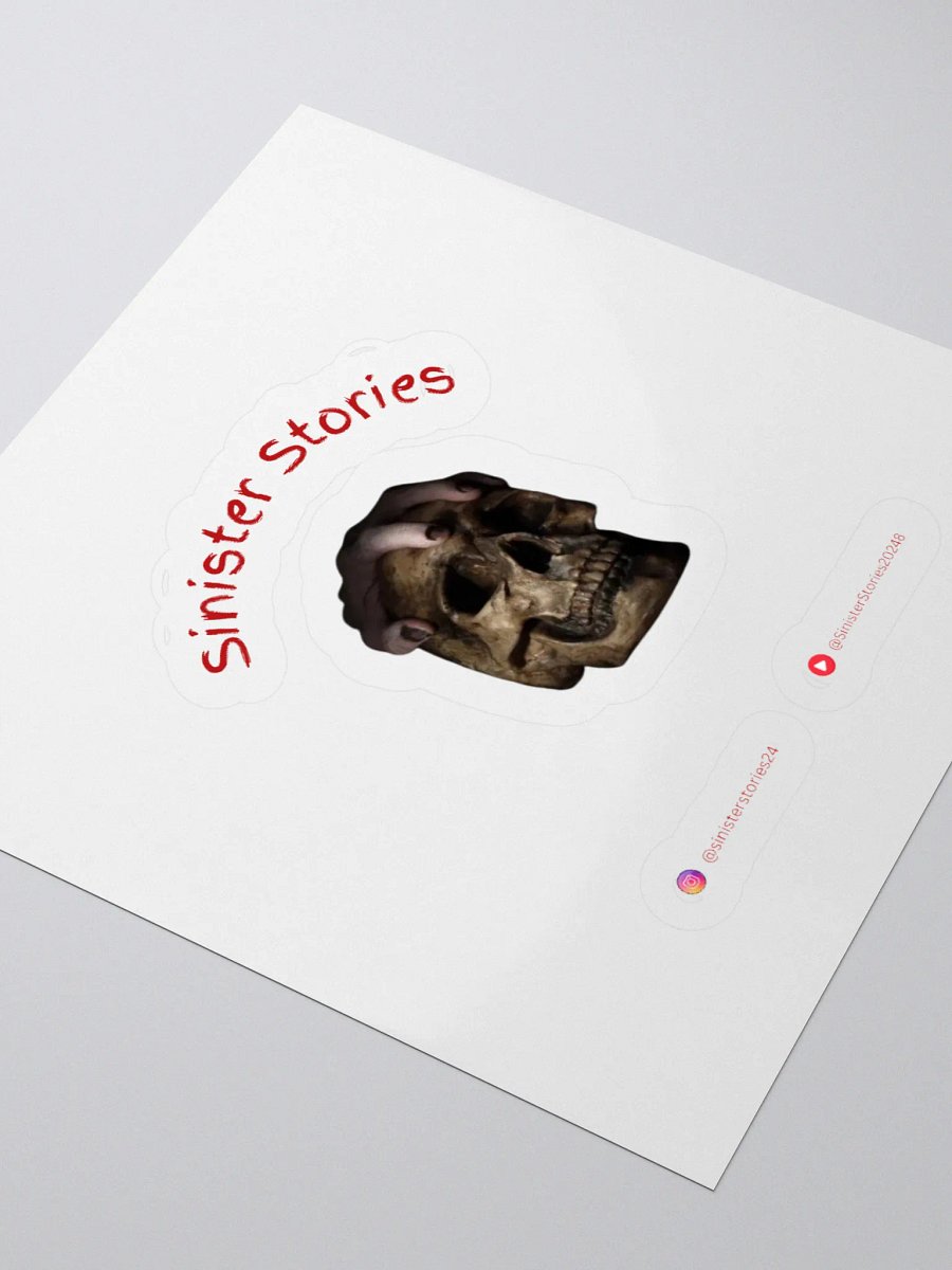 Sinister Skull Grip Sticker – Limited Edition Horror Decal product image (12)
