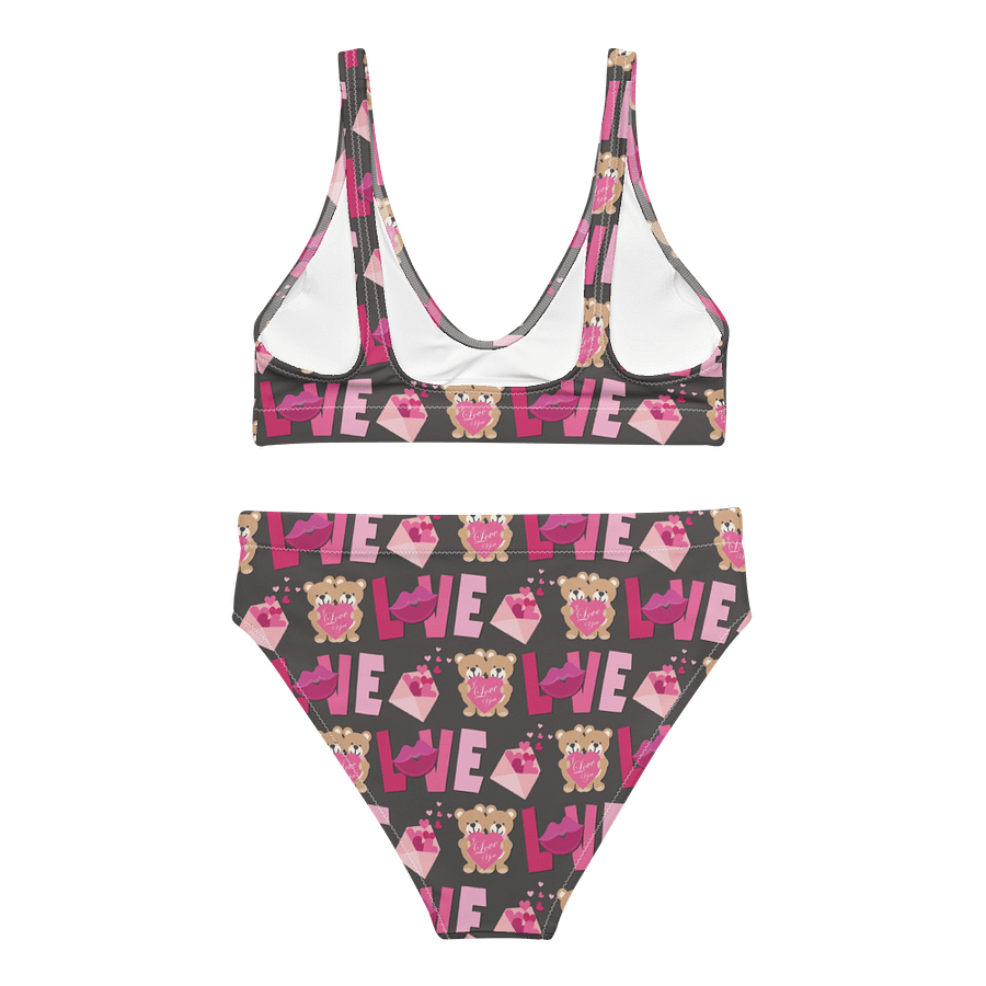 Romantic Love All-Over Print Bikini Set product image (2)