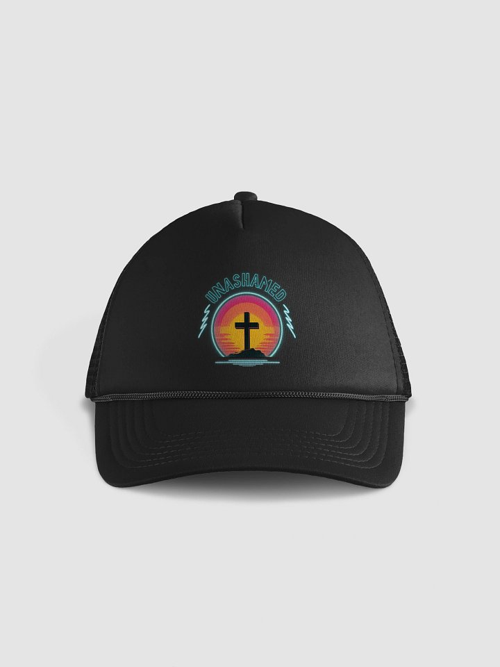 Unashamed Neon Trucker Hat - Unisex Foam Mesh Valucap product image (1)