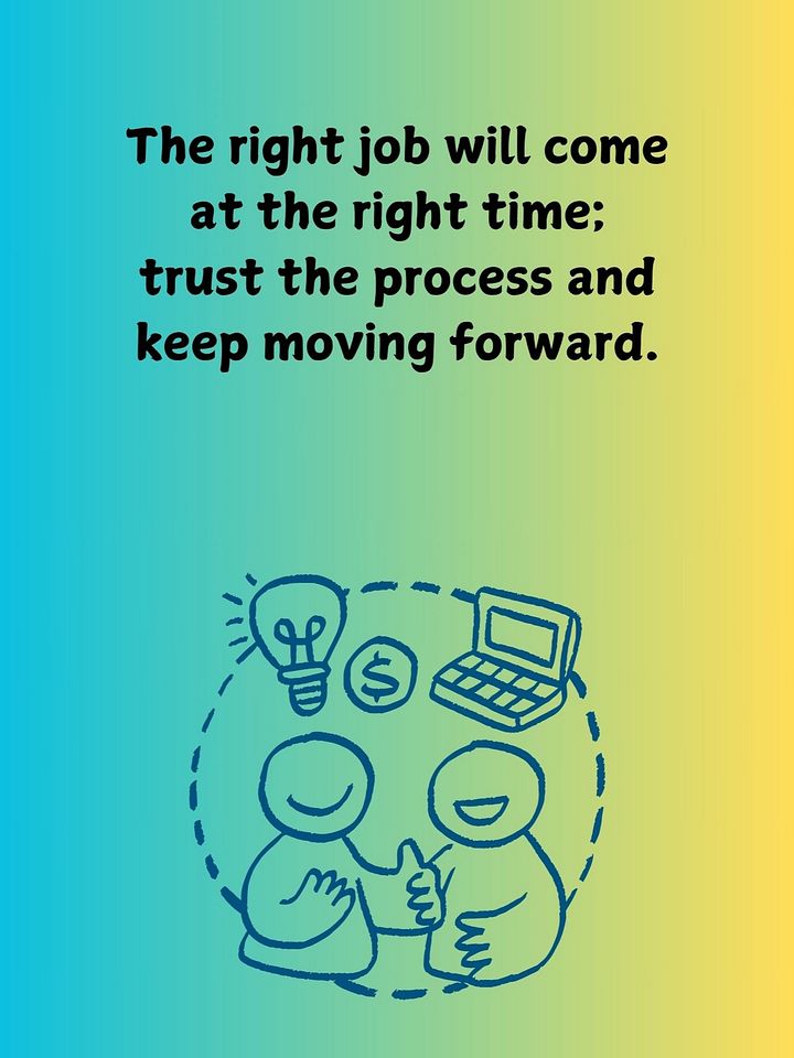 Set of 7 motivational flyers to find a job product image (2)