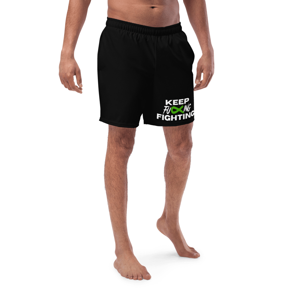 Keep Fucking Fighting Swim Trunks product image (1)