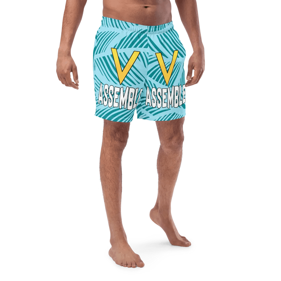 Tropical Vibes All-Over Swim Shorts product image (1)