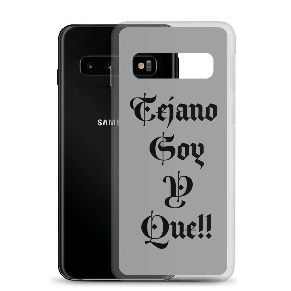 Tejano Soy Y Que!! Clear Samsung® Case product image (22)