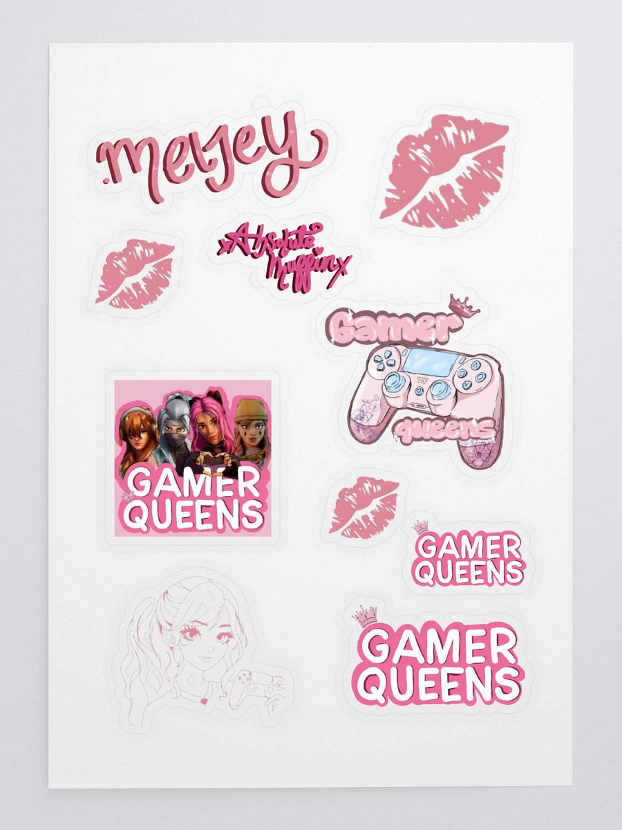 GAMER QUEENS sticker page product image (3)
