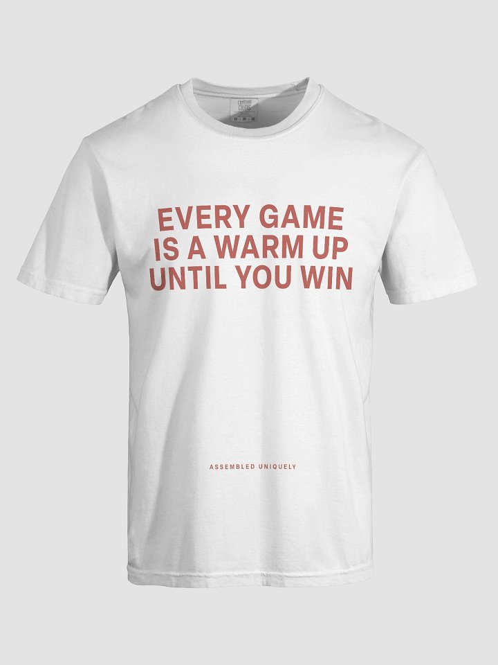 Every Game Tee (Red Text) product image (1)