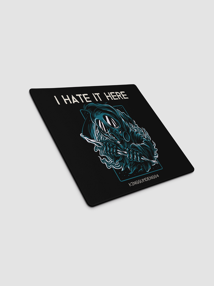 I hate it here mouse pad product image (2)
