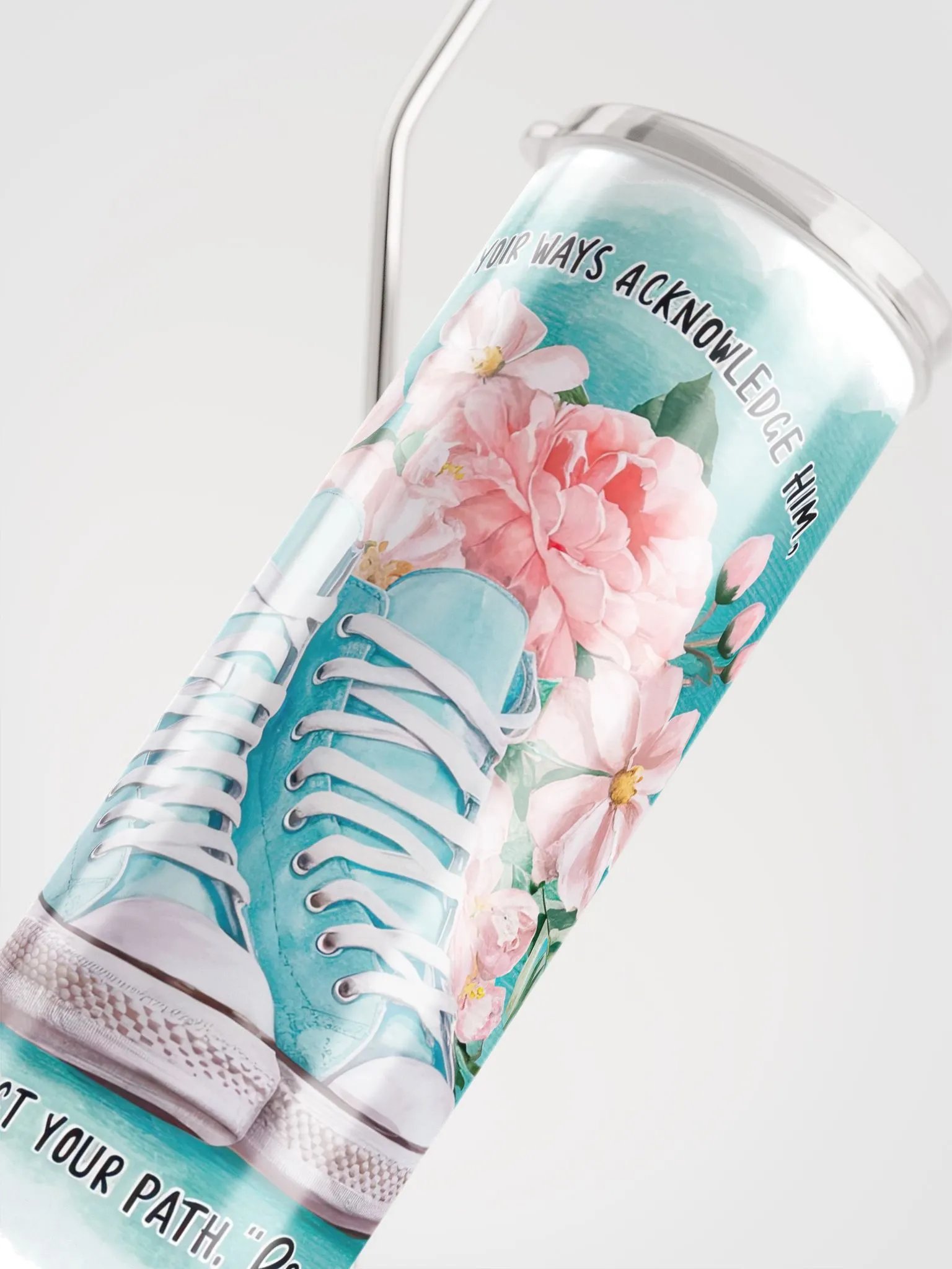 Proverbs 3:6 Stainless Steel Tumbler product image (5)