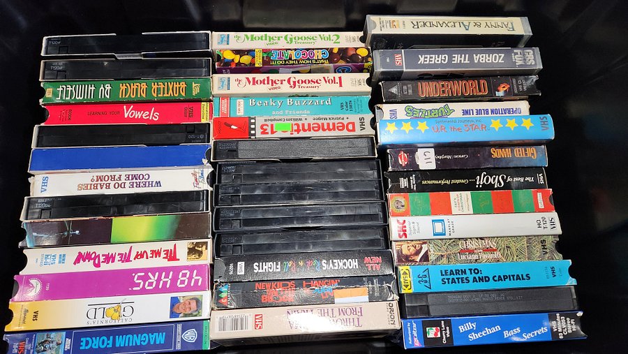 VHS! Two tapes curated by CIVICTV83 product image (1)