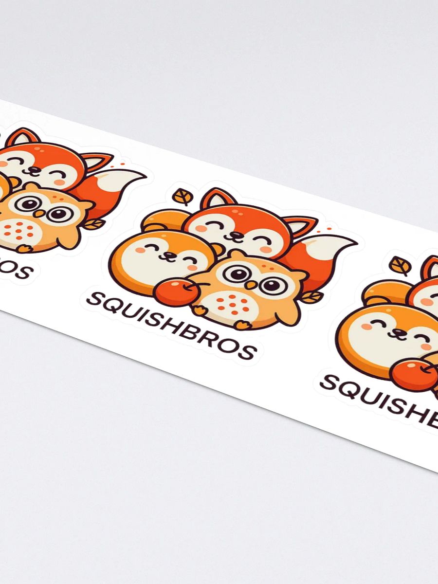 SquishBros Kiss Cut Stickers (Set of 5) product image (4)