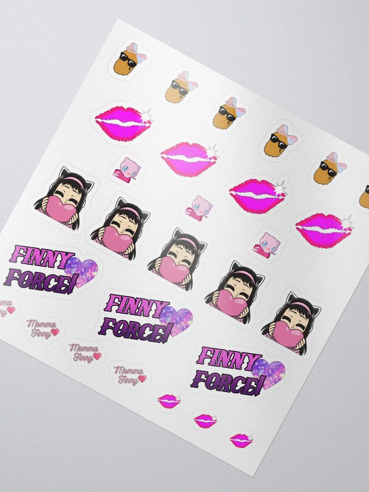 Mix and Match Finny Emote Stickers! product image (2)