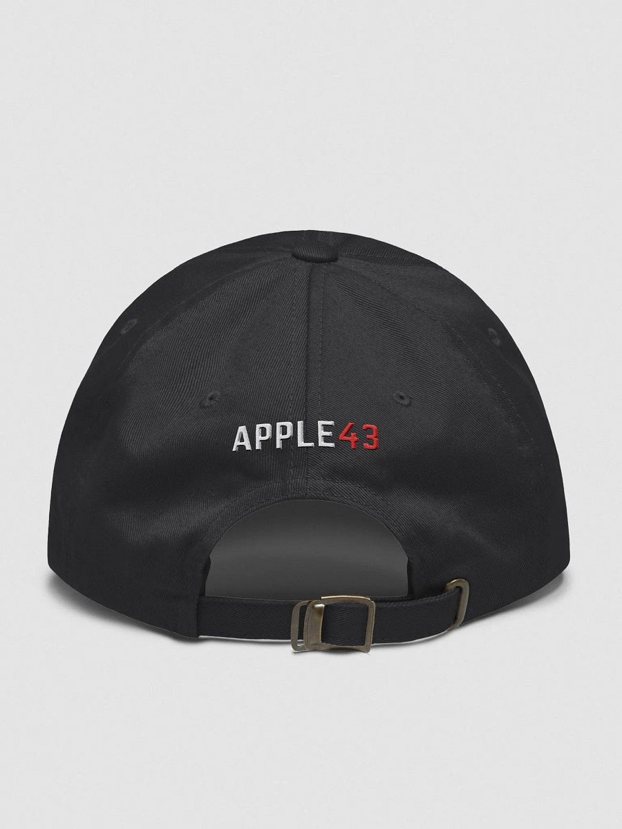 "43" Embroidered Hat (Red & Black) product image (2)