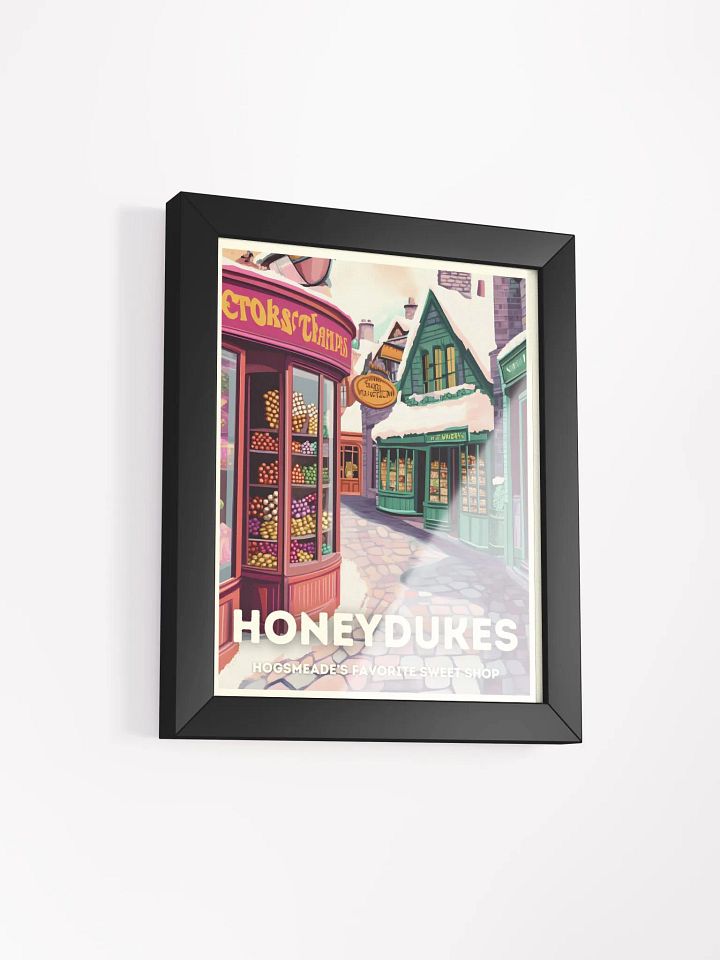 Honeydukes Sweet Shop Vintage Travel Poster product image (2)