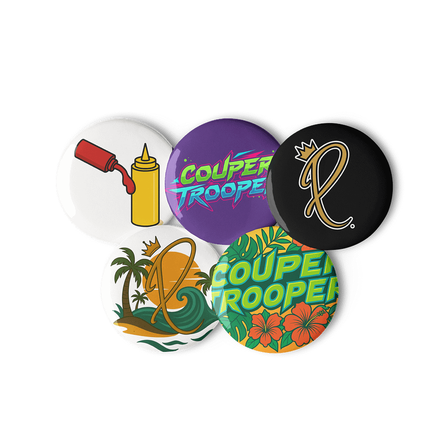Tropical Vibes Pin Button Set product image (3)