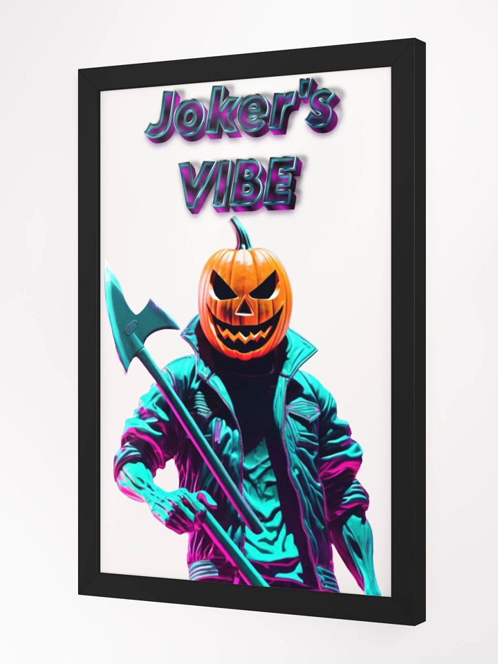 Pumpkin Head CyberPunk Style Poster product image (2)