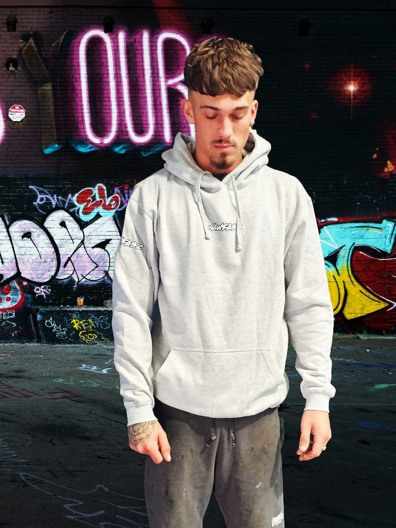 OG pullover nawfabz hoodie - Grey product image (5)