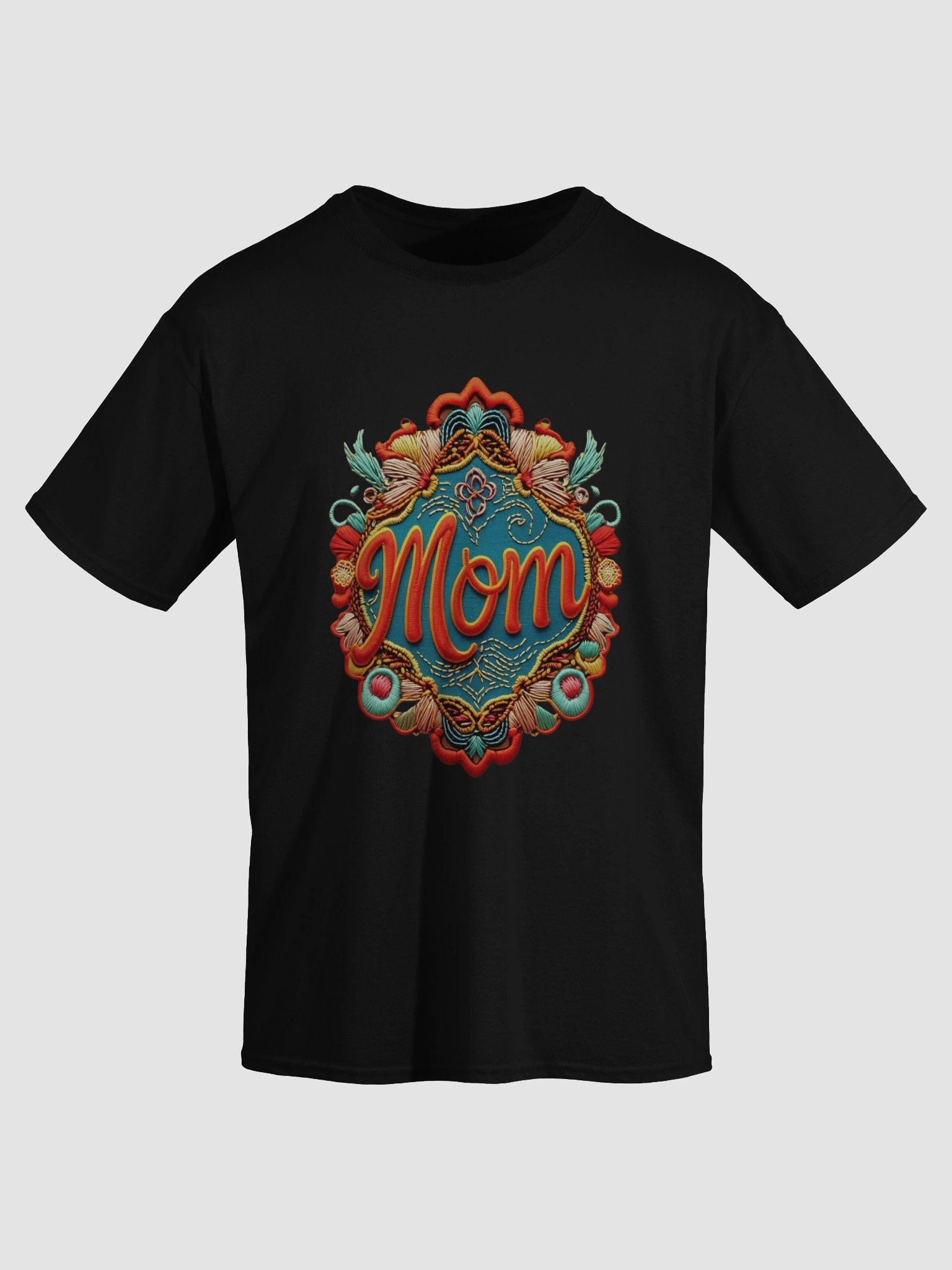 Mom's Floral Embroidered Tee product image (26)