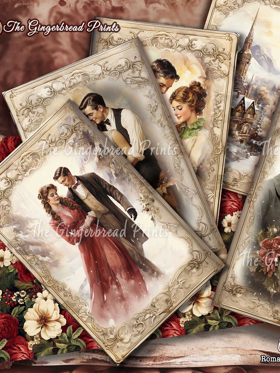 Crimson Kisses Chronicle Christmas Journal Digital Download only product image (4)