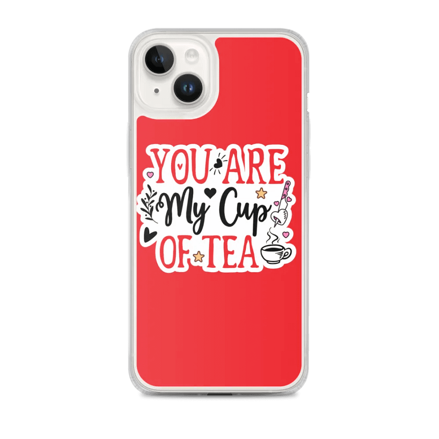 You Are My Cup of Tea iPhone® MagSafe® Clear Case product image (1)