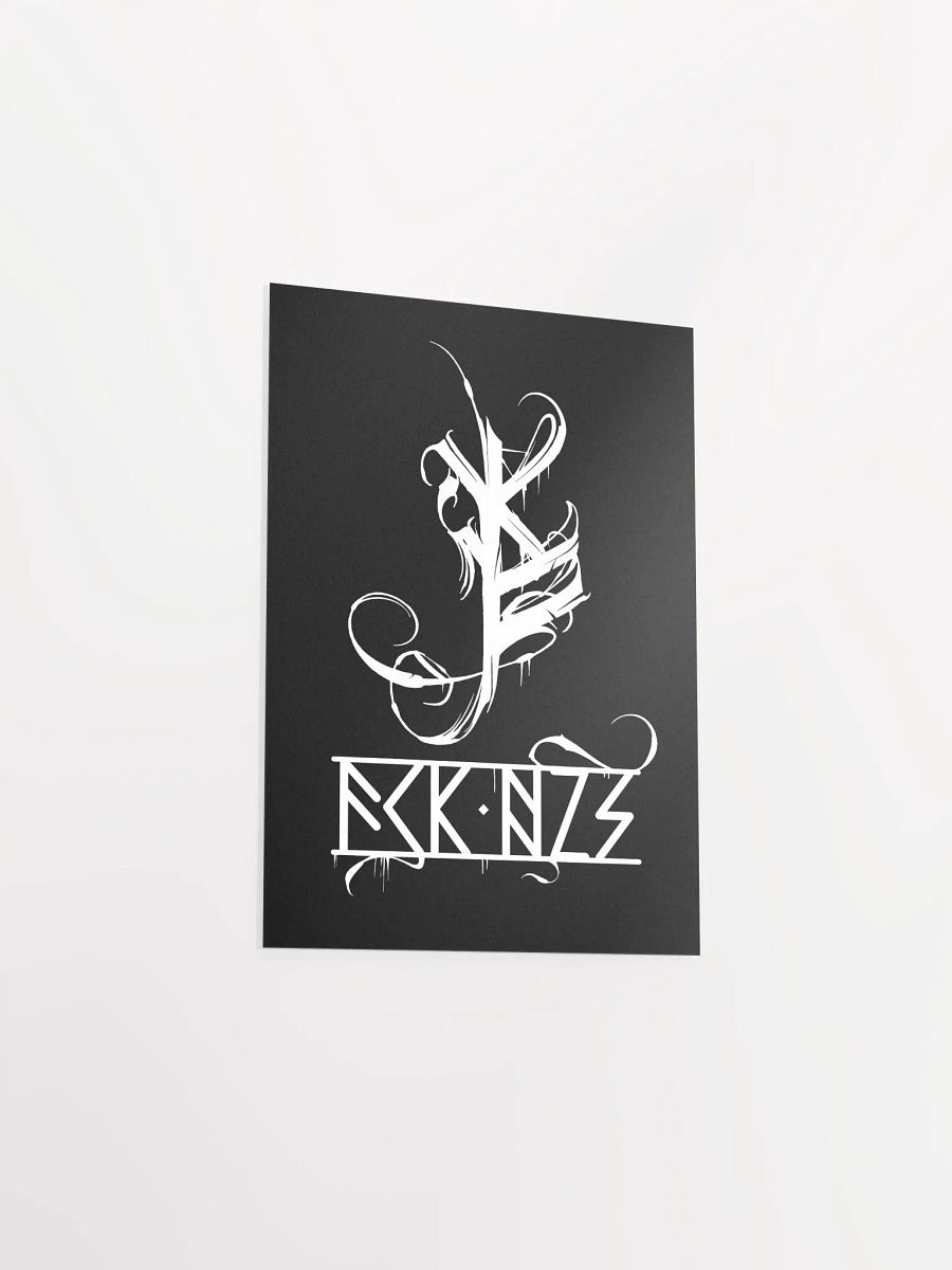 FCK NZS Rune + Futhark Poster product image (34)