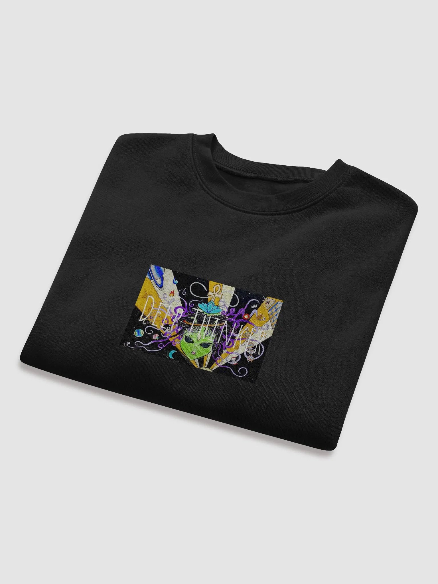 Crop Sweatshirt for Deep Thinkers product image (8)