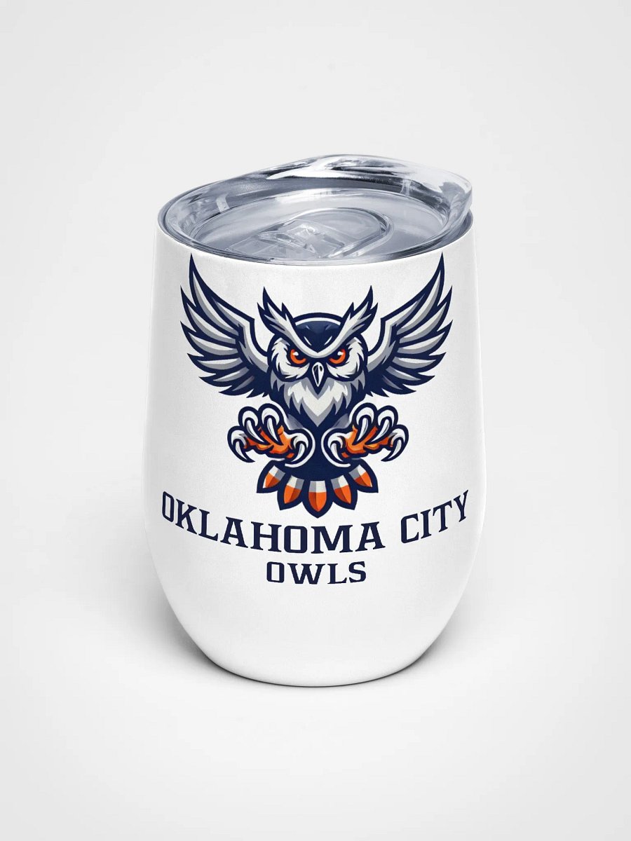 Oklahoma City Owls Wine Tumbler product image (5)